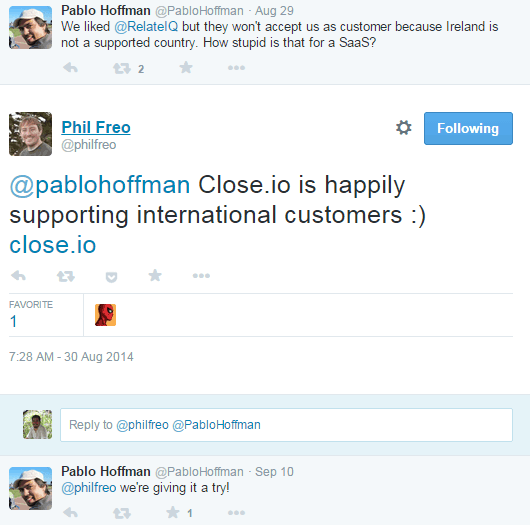 How Smart Social Media Monitoring Leads close.io