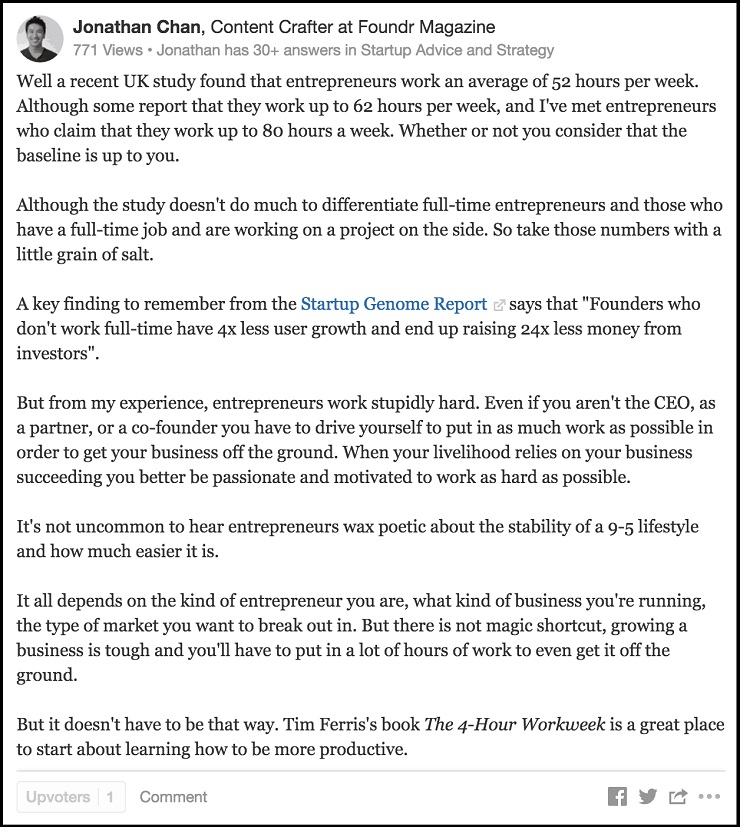validating blog ideas jonathan chan
