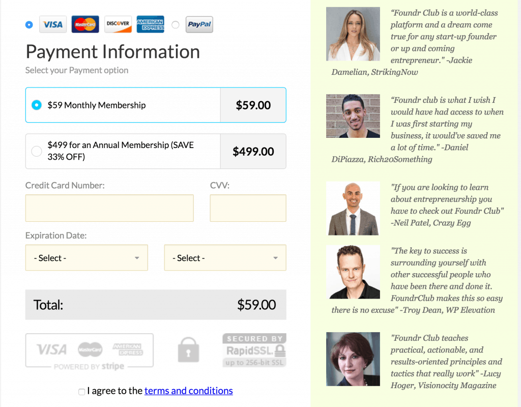 social proof testimonials