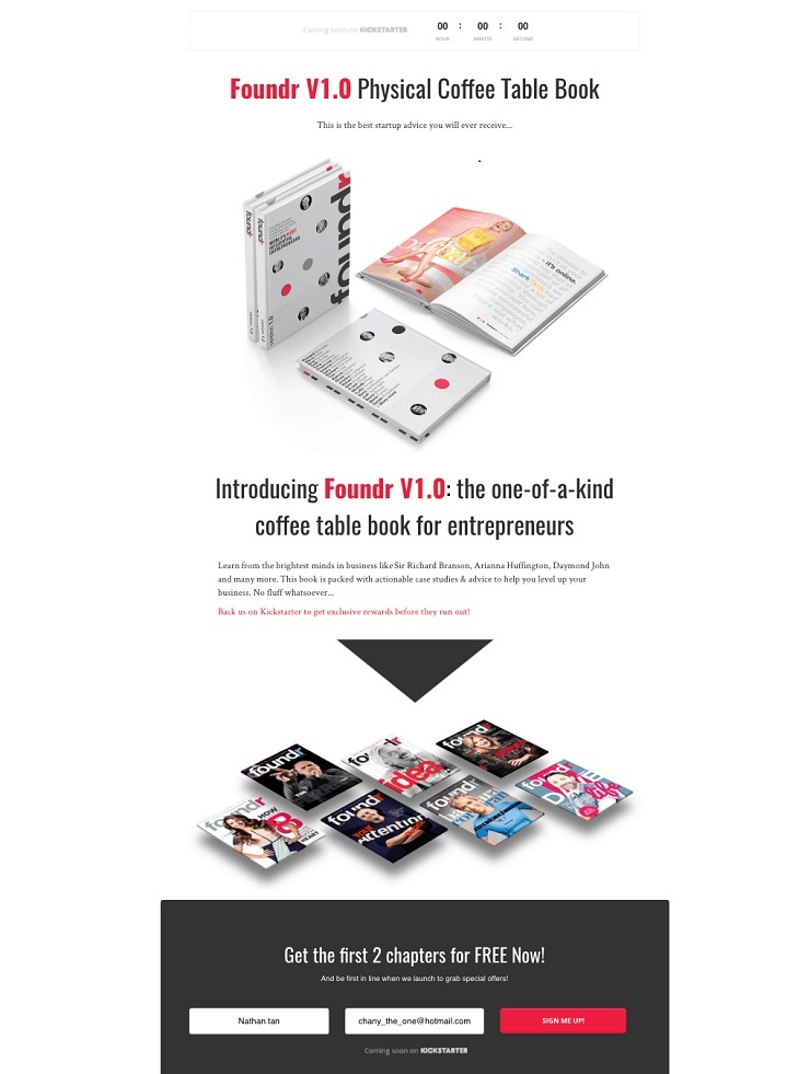Foundr Coffee Table Book