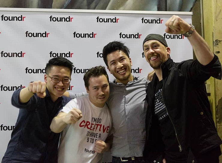 Foundr Kickstarter team 