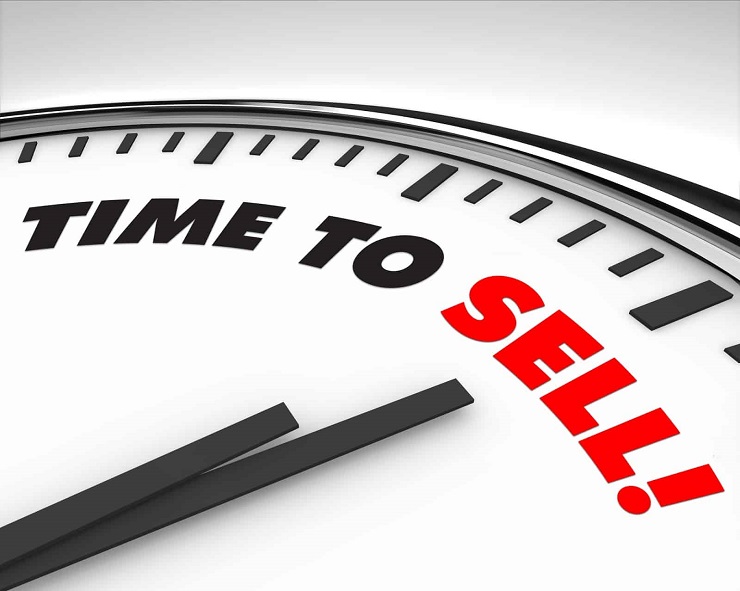 Time To Sell Clock