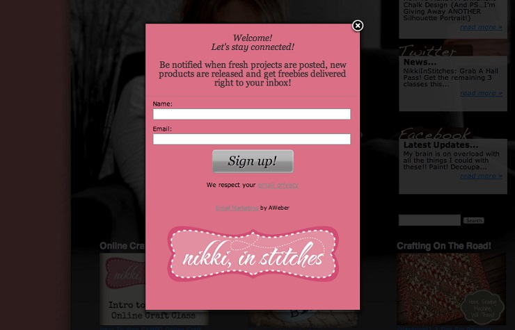 popup