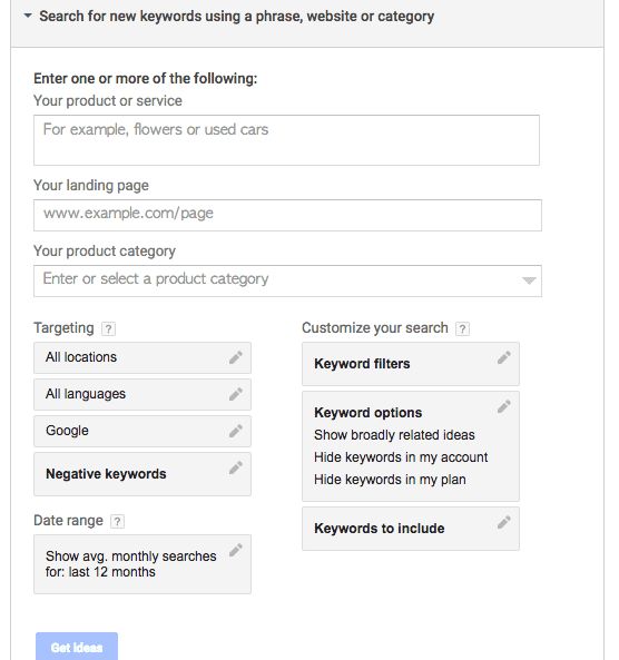  SEO Content Strategy keyword planner