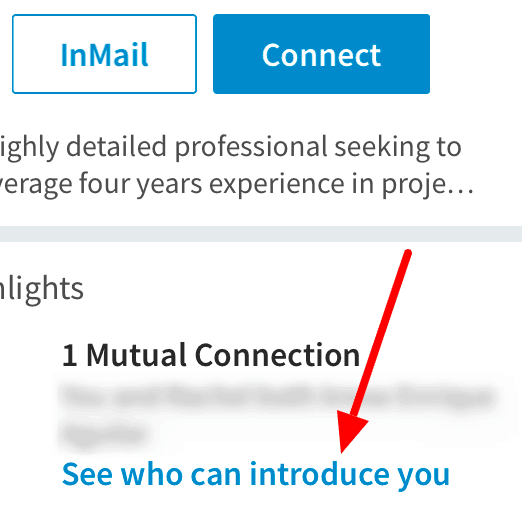 Find someone's email address- linkedin