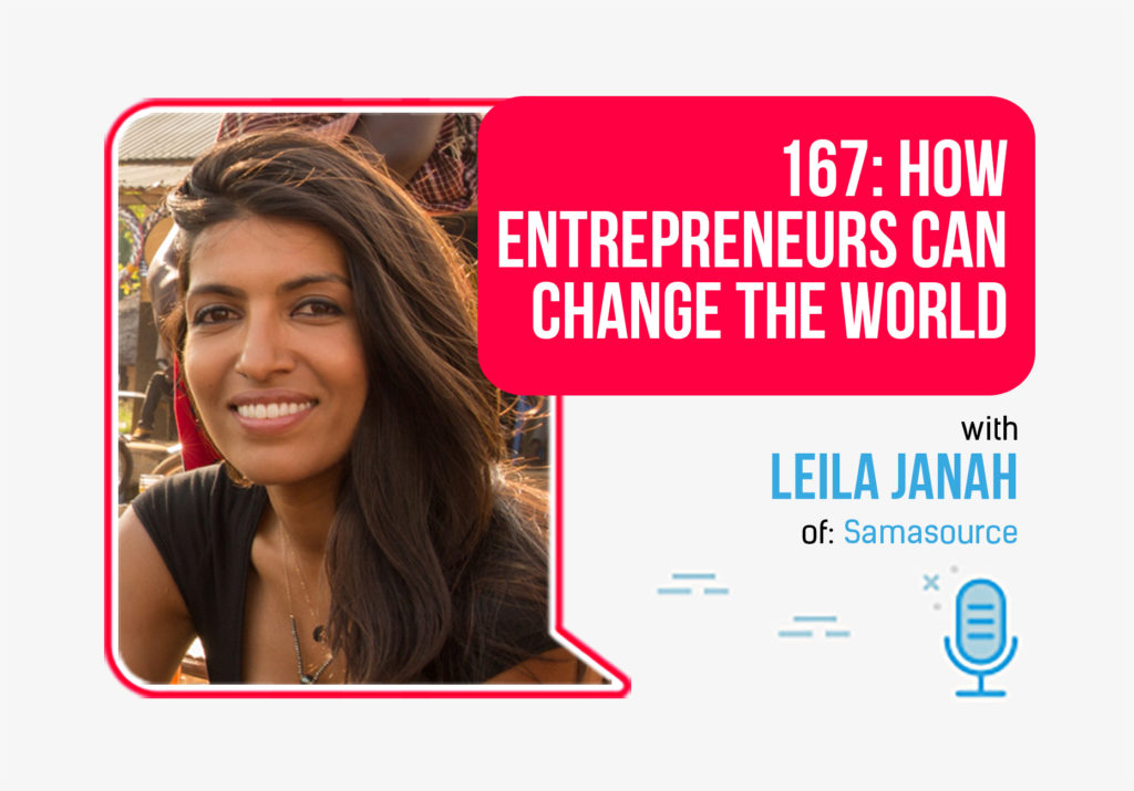 Leila janah foundr podcast episode