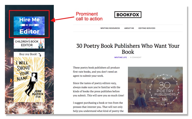 copy that converts example from John Fox