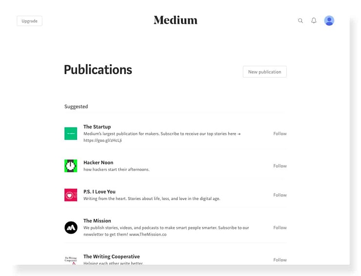 how to build an email list without a website using Medium 6