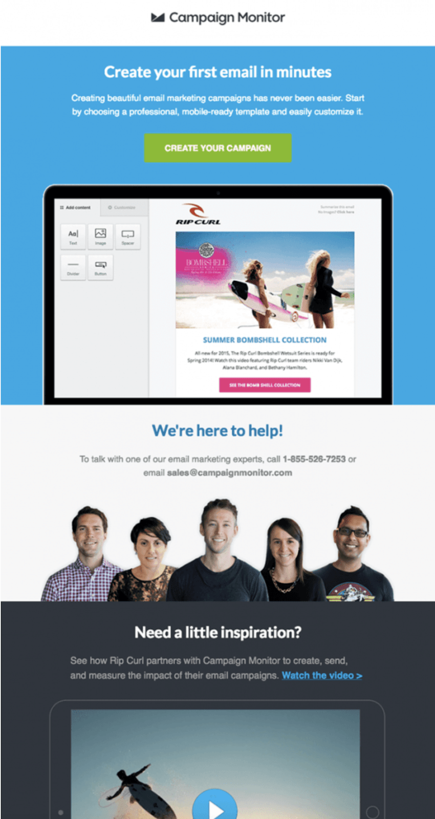  email marketing automation Campaign Monitor