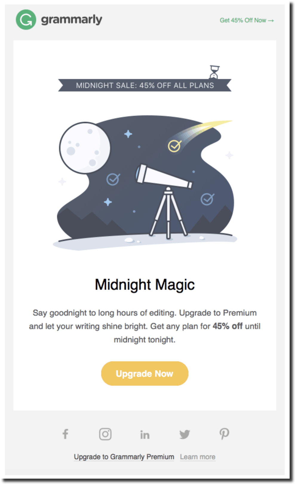 automated email campaigns Grammarly