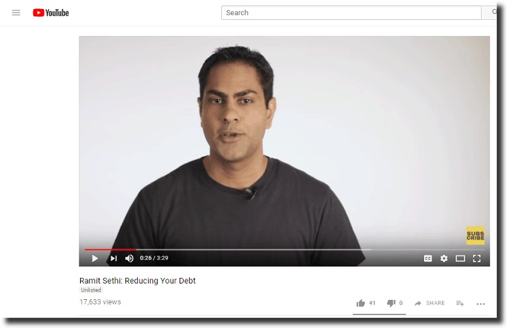 video unlisted on YouTube and is for subscribers only but it has accumulated over 17,000 views post-conversion engagement