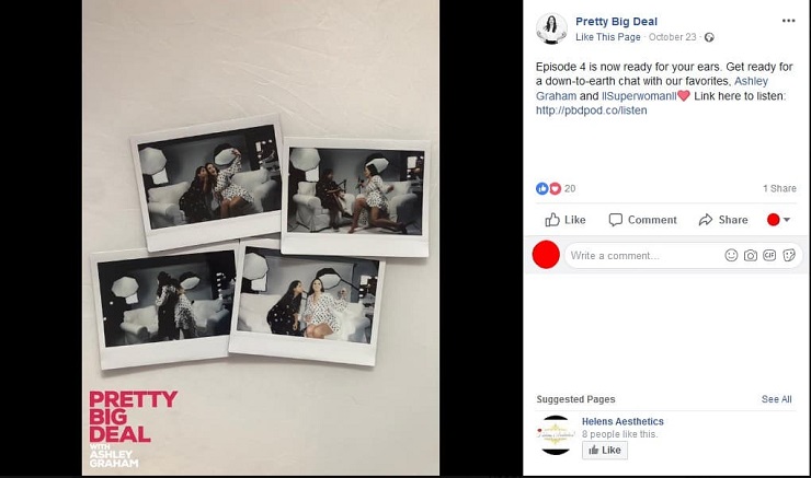 Pretty Big Deal's best podcast marketing of playing around with creative photo styles with your podcast guests
