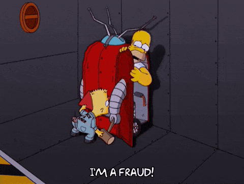 im a fraud!
