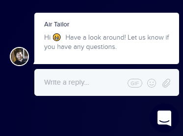 Air Tailor collects information from chatbot leads and direct those users into texting drip campaigns