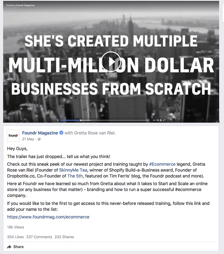 Email Signups- Start and Scale Video Trailer Screenshot