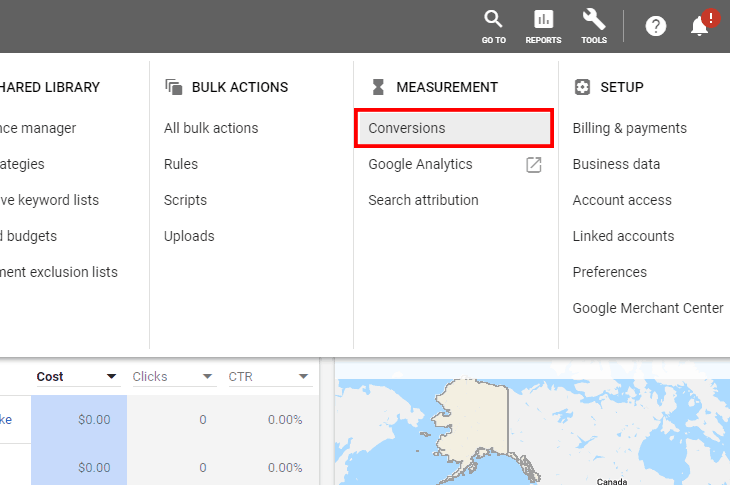 Setting up Google Analytics