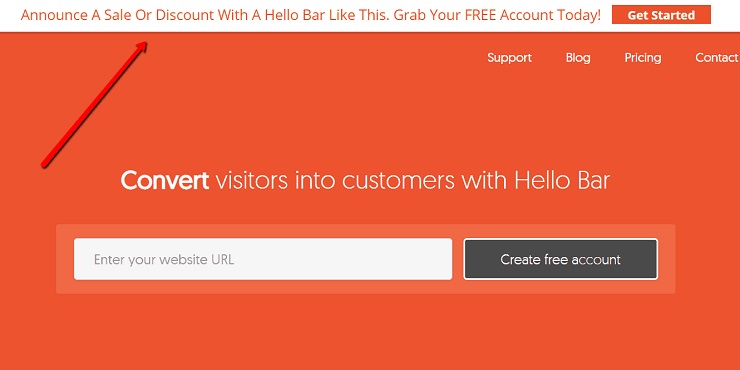 Hello Bar