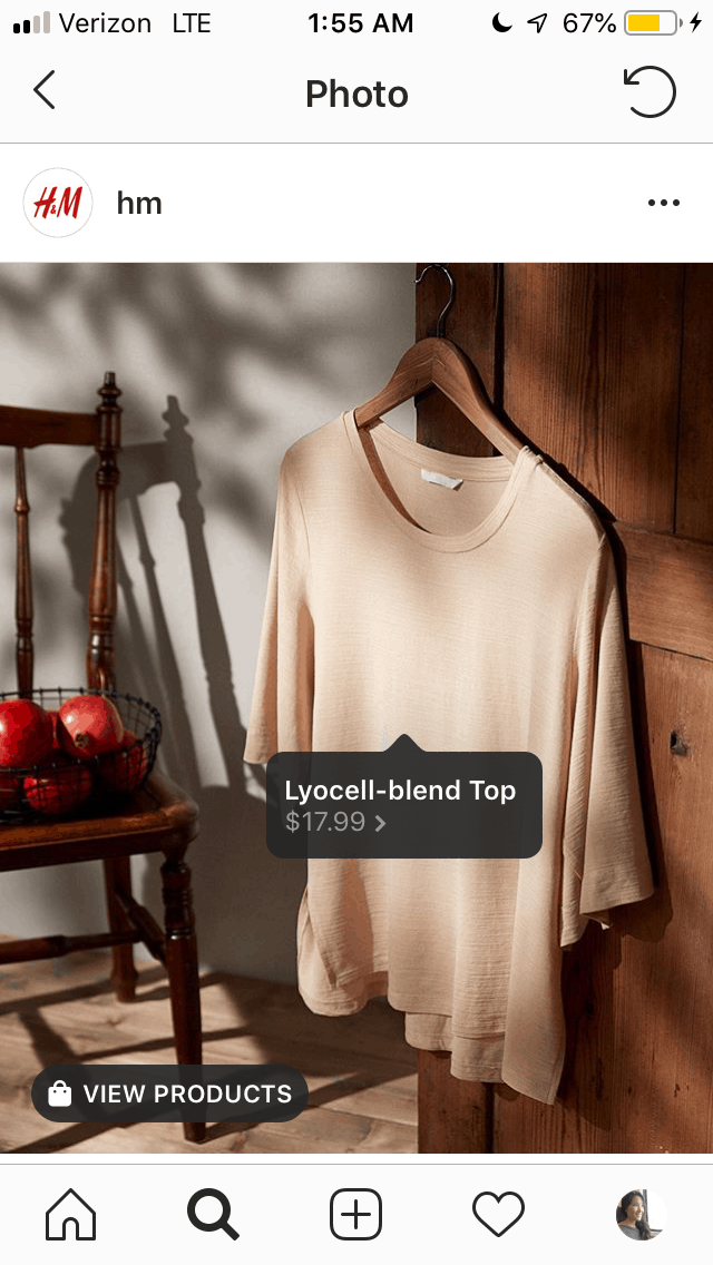 Lyocell-blend top 