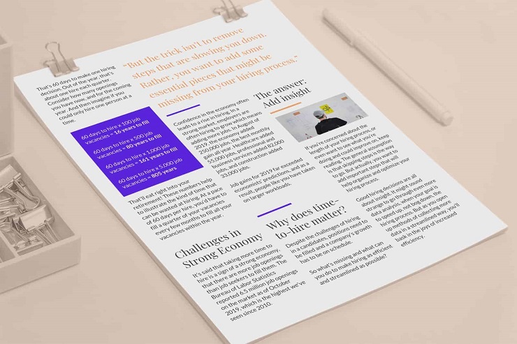 White paper visualizations