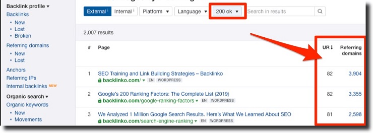 go to top sites in your vertical to identify content that has a lot of backlinks