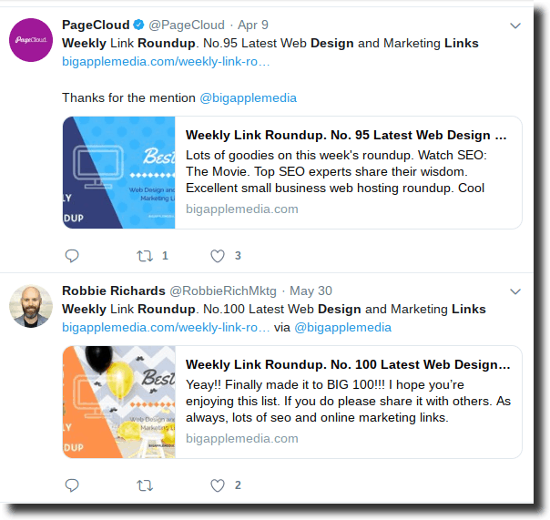 limit your Twitter search to the last 30 days to save time