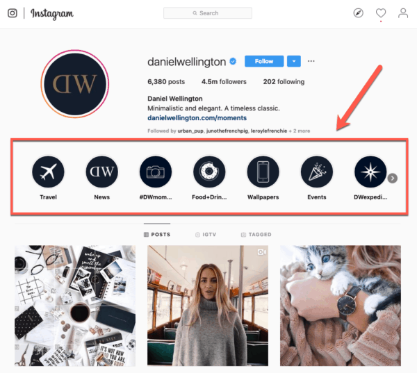daniel wellington instagram