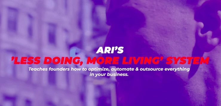 Ari Meisel created a new startup, the global virtual assistant platform Leverage