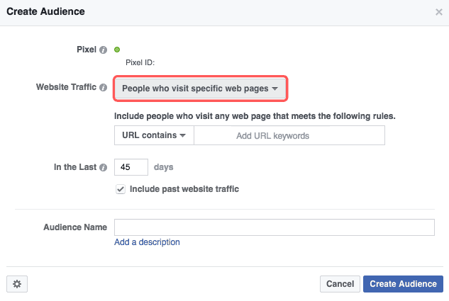 Facebook Retargeting Audience