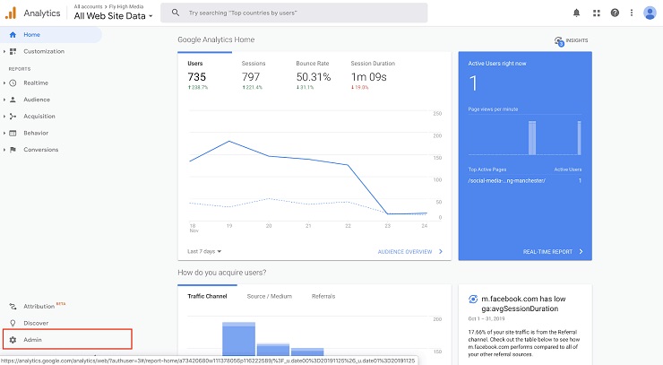 google analytics Interest Reports