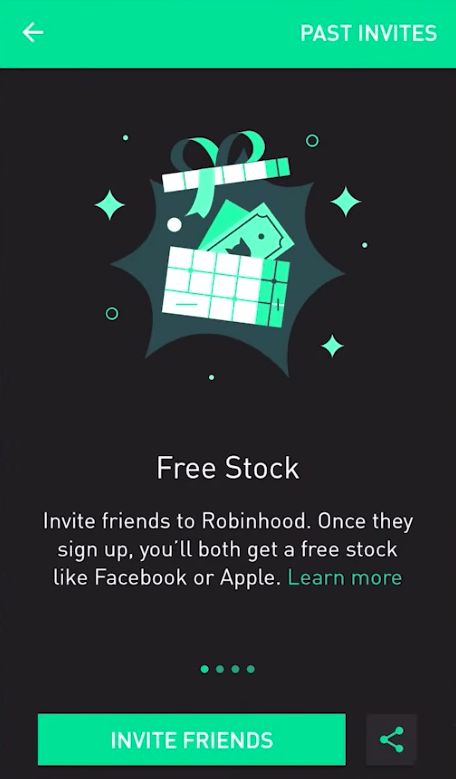 robinhood incentives