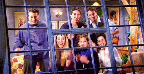 Friends clap