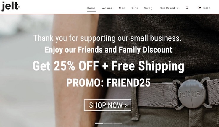 position discount as a way to thank customers to help your small business thrive