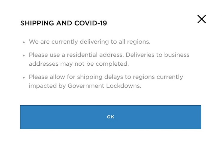 shipping and covid-19
