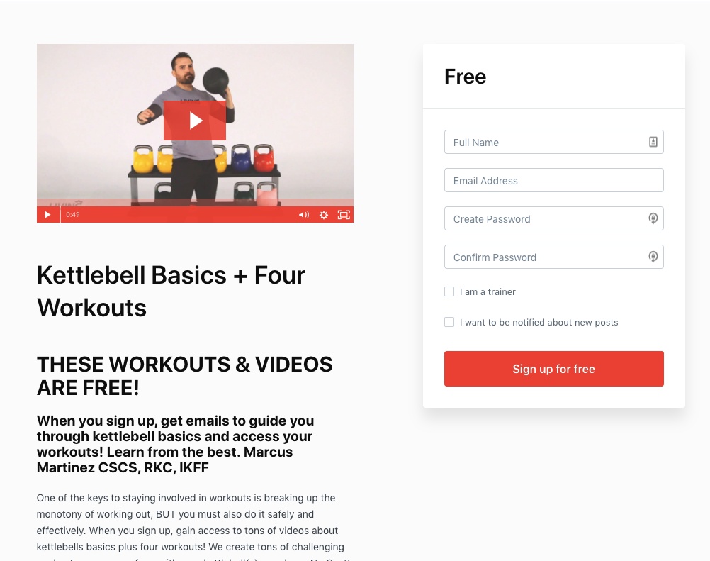 kettlebell kings basic workout