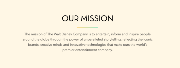 Disney Core Values 