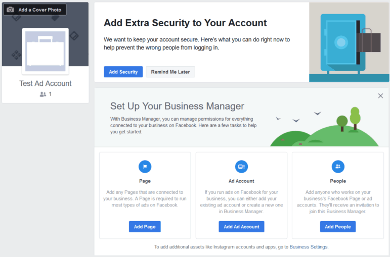 facebook manager reference