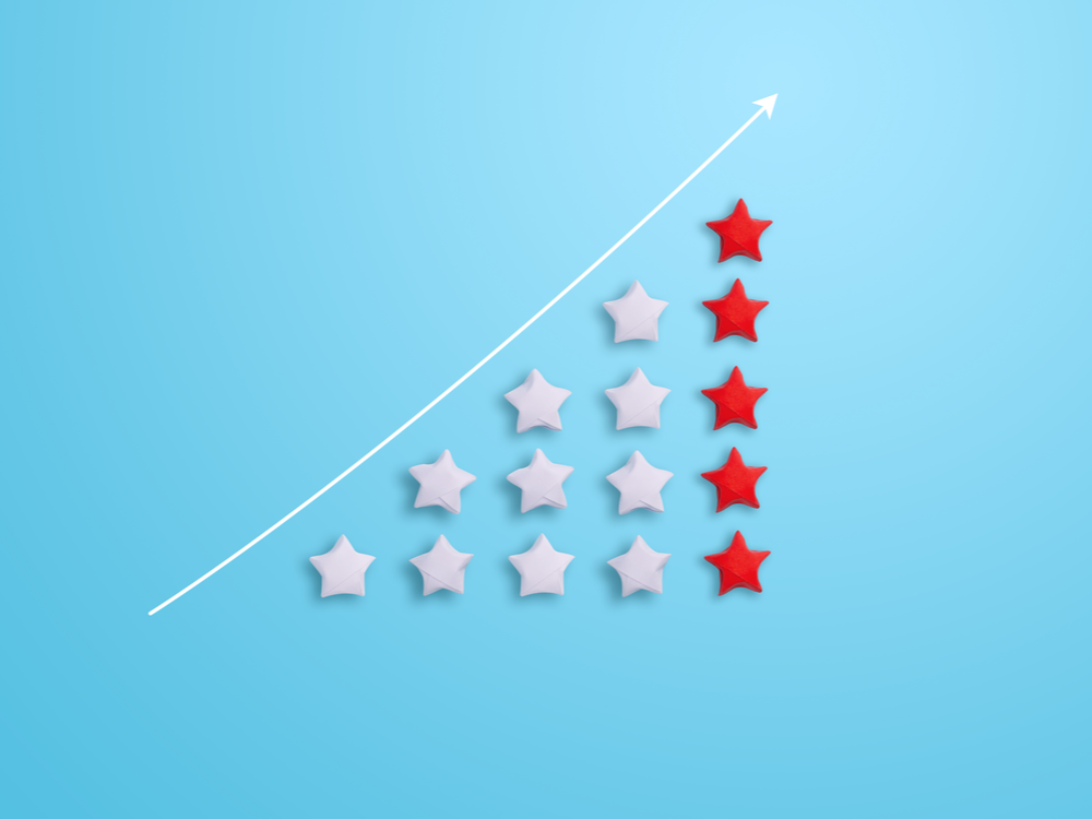 Customer satisfaction 5 stars image