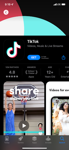 Download tiktok page