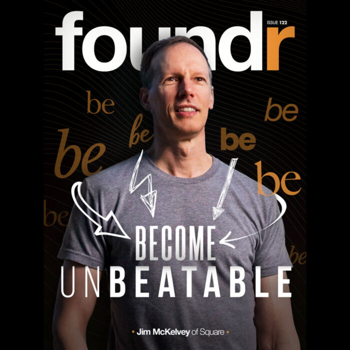 Jim mckelvey foundr magazine cover