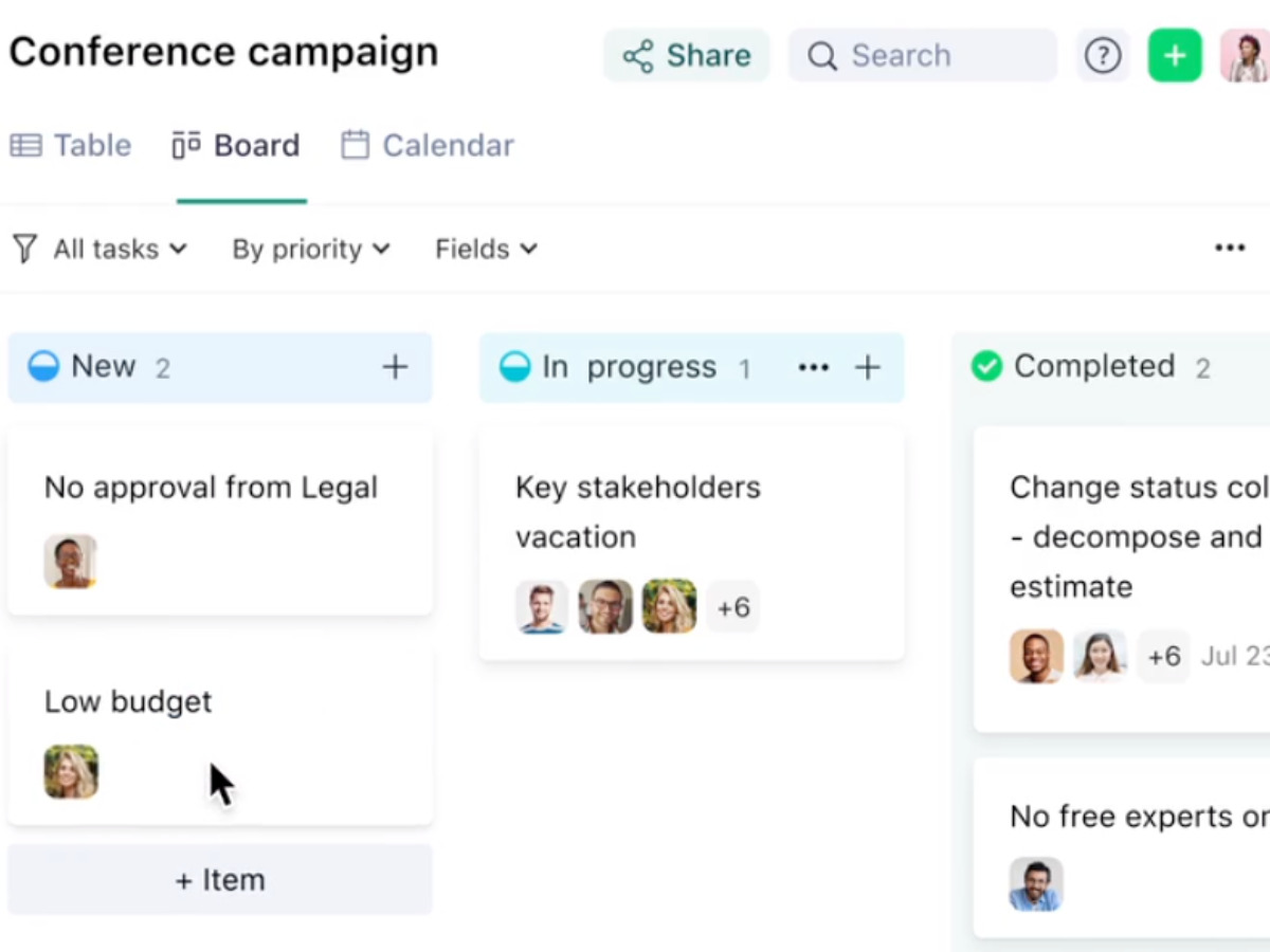 Wrike software screenshot 