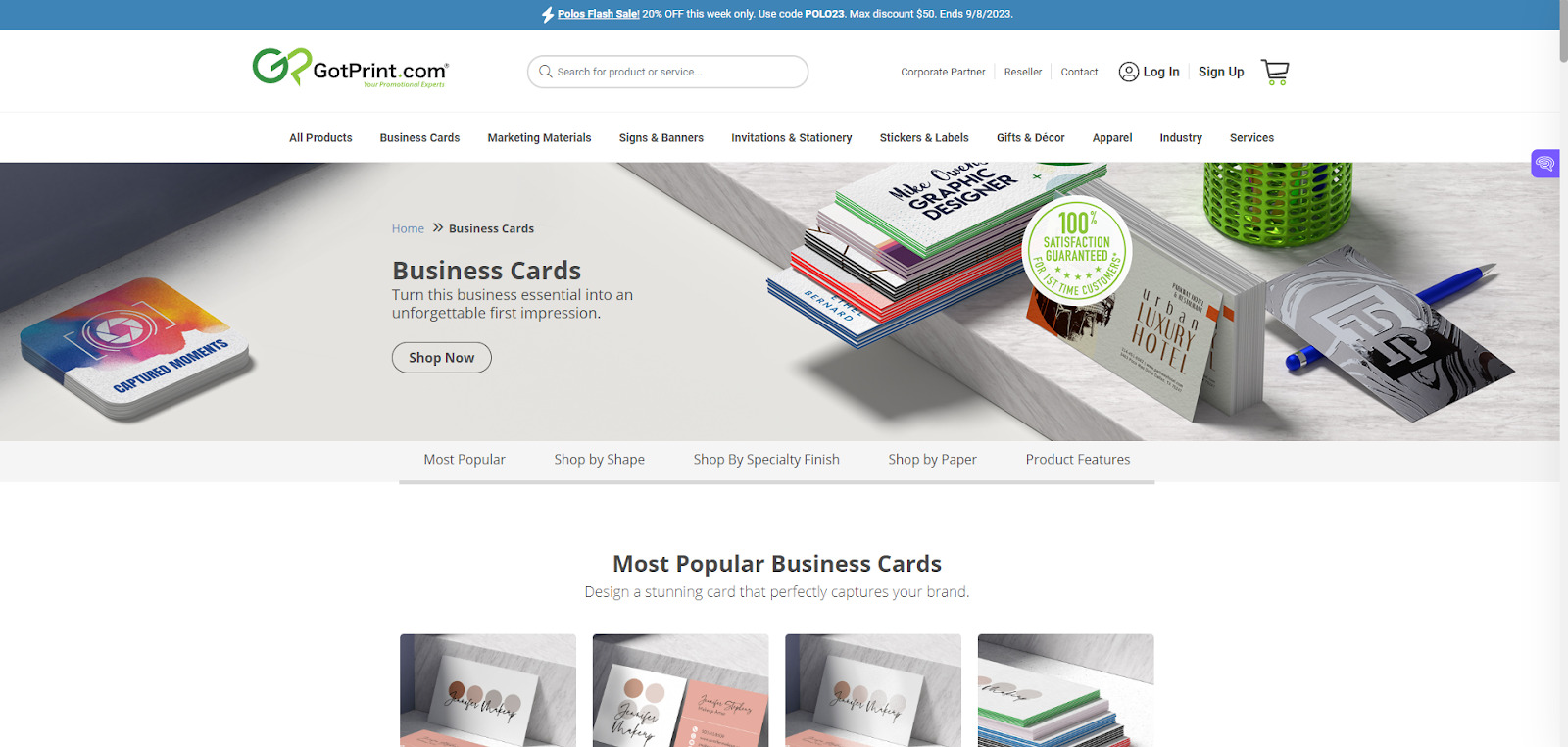 Gotprint business cards